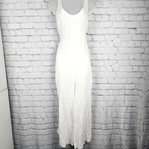 Elana Baldi Size M White Jumpsuit